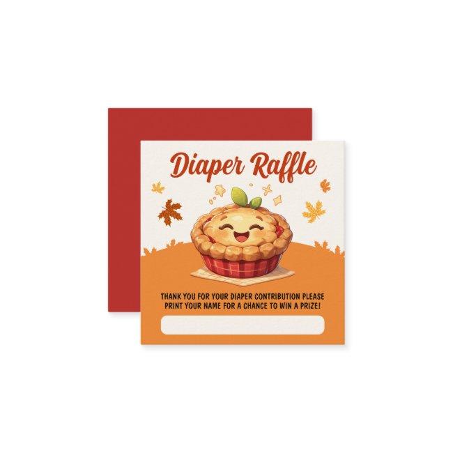 Our Sweet Little Cutie Pie Fall Baby Shower Enclosure Invitations