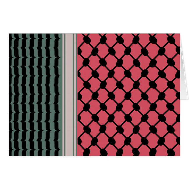 Palestinian Watermelon Hatta Keffiyeh Kufiya Folk