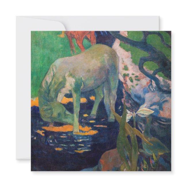 Paul Gauguin - The White Horse Invitation