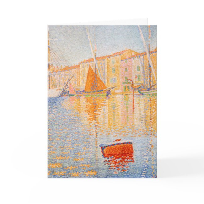 Paul Signac - The Red Buoy, Saint-tropez Invitations