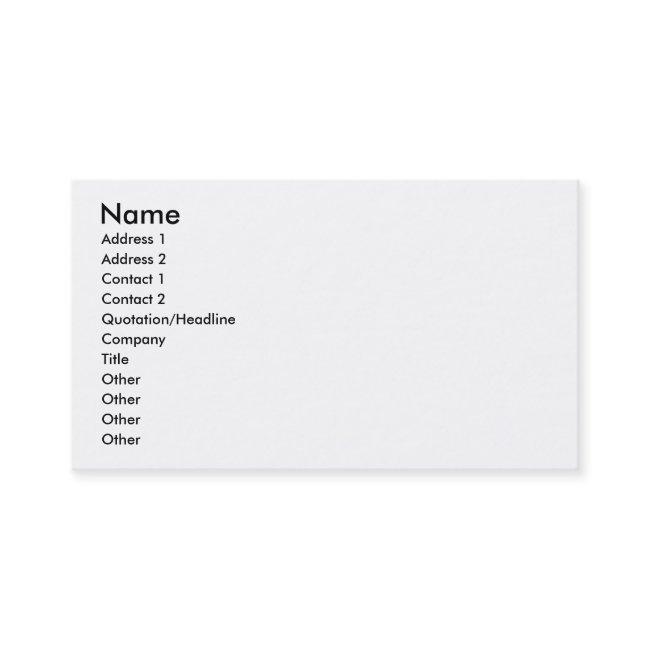 Peace Love Table Tennis Business Invitations