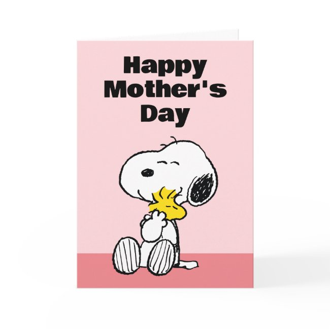 Peanuts | Happy Mother's Day Hug Holiday Invitations