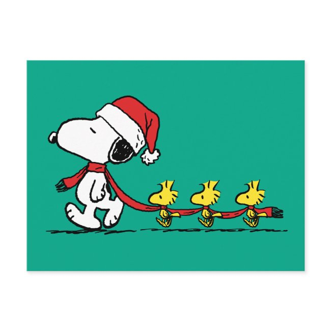 Peanuts | Snoopy & Friends Winter Scarf Postinvitations