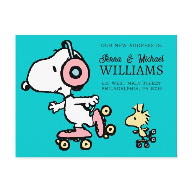 Peanuts | Snoopy & Woodstock | We Have Moved Postinvitations