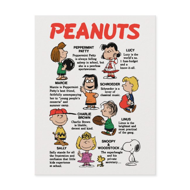 Peanuts | The Peanuts Gang Postinvitations