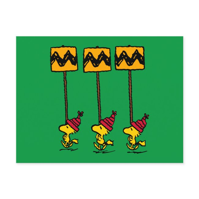 Peanuts | Woodstock & Friends Sign March Postinvitations