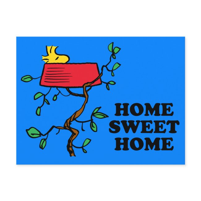 Peanuts | Woodstock Napping | New Address Postinvitations