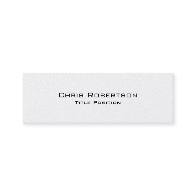 Pearl Slim Modern Trendy Stylish Business Invitations