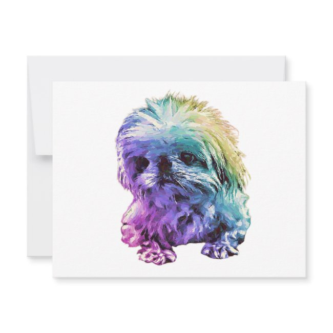 Pekingese Stationery - Blank Invitations "marcus"