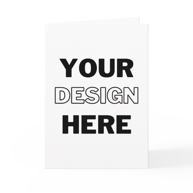 Personalized 4 Sides Wedding Folded Invitation