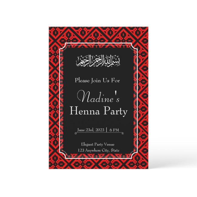 Personalized Palestinian Invitation