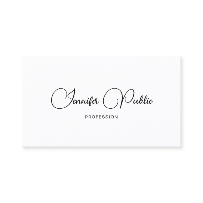 Personalized Simple Modern Template Typography Business Invitations
