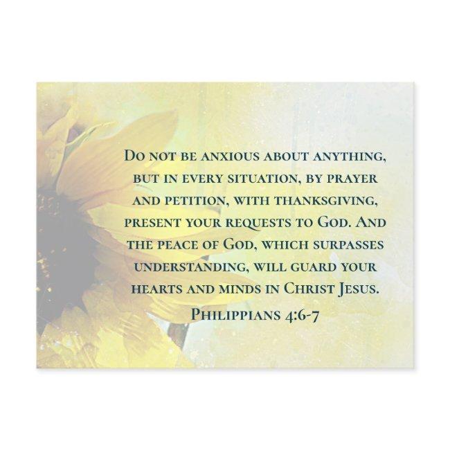 Philippians 4:6-7 Do Not Be Anxious About Anything Postinvitations