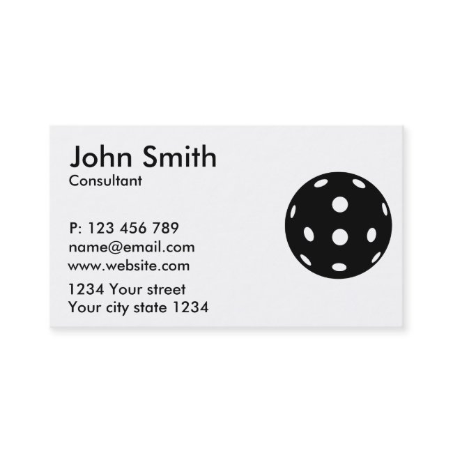 Pickleball Business Invitations