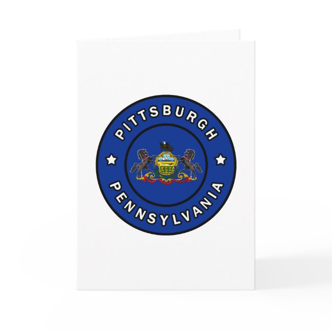 Pittsburgh Pennsylvania Invitations