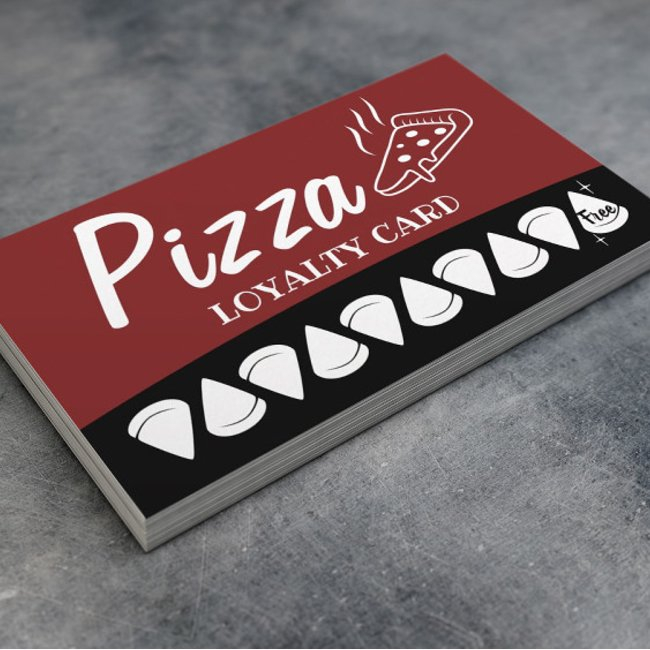 Pizza Pasta Restaurant Loyalty Punch