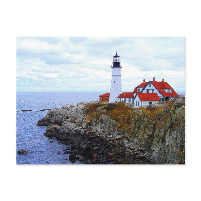 Portland Head Light House, Maine, Postinvitations