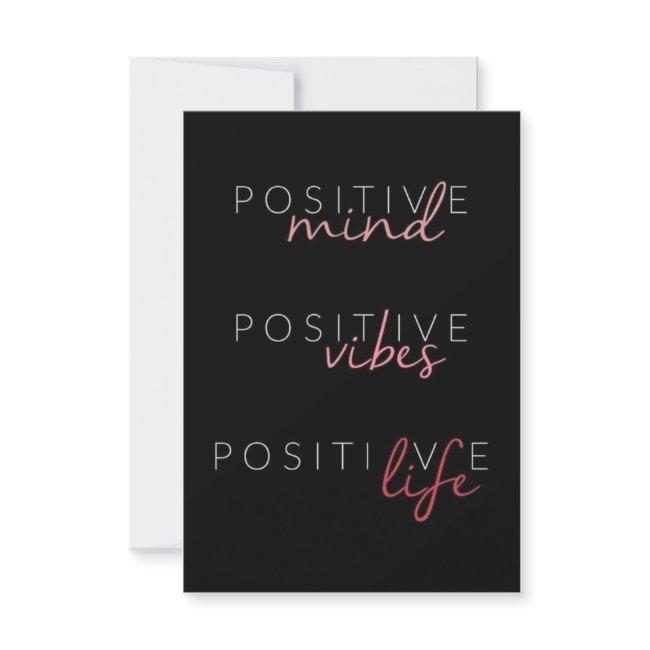 Positive Mind Invitation