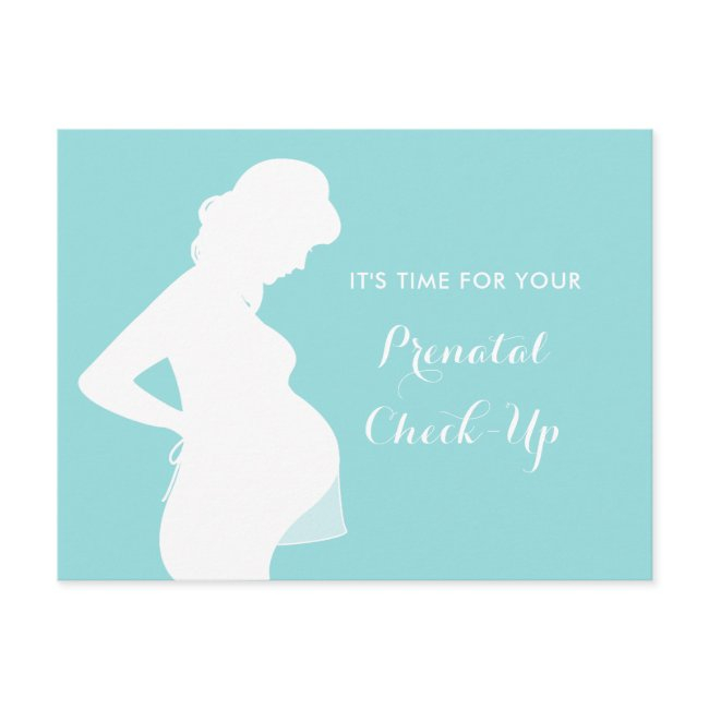Prenatal Visit Checkup Ob-gyn Appointment Reminder Postinvitations