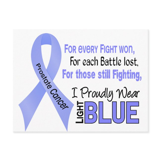 Prostate Cancer I Proudly Wear Light Blue 1 Postinvitations