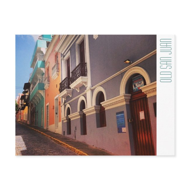 Puerto Rico: Old San Juan Postinvitations