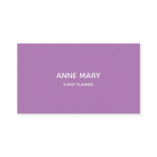 Qr Code Purple White Lavender Modern Professional Business Invitations