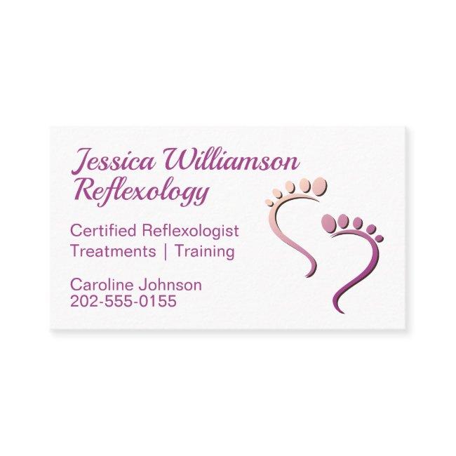 Reflexology Podiatrist Foot Care Business Invitations