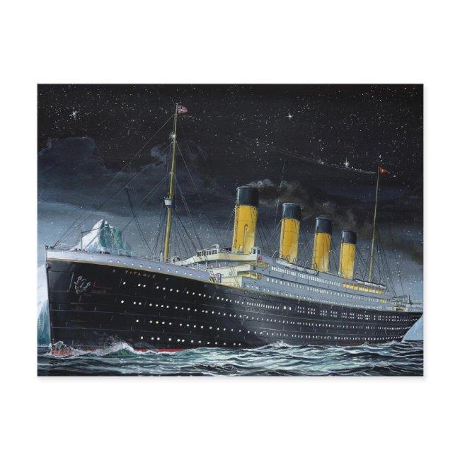 Rms Titanic Postinvitations