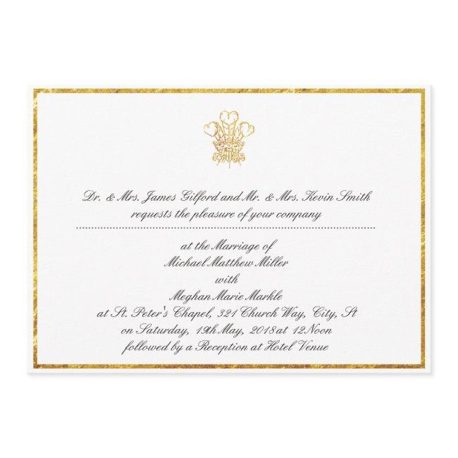 Royal Wedding Invitation Replica | Uk London