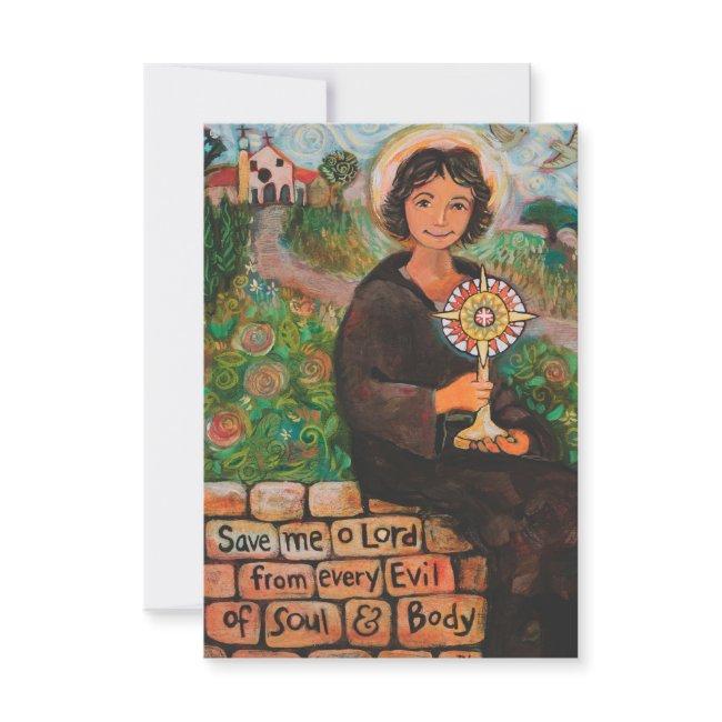 Saint Clare Of Assisi Prayer Invitations