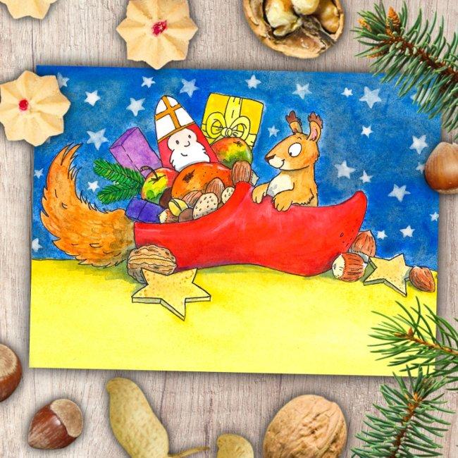 Saint Nicholas Day Postinvitations By Nicole Janes