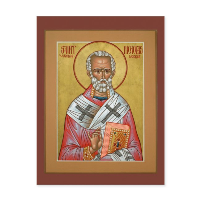 Saint Nicholas Prayer Invitations