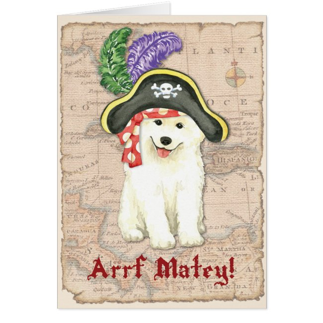 Samoyed Pirate Invitations