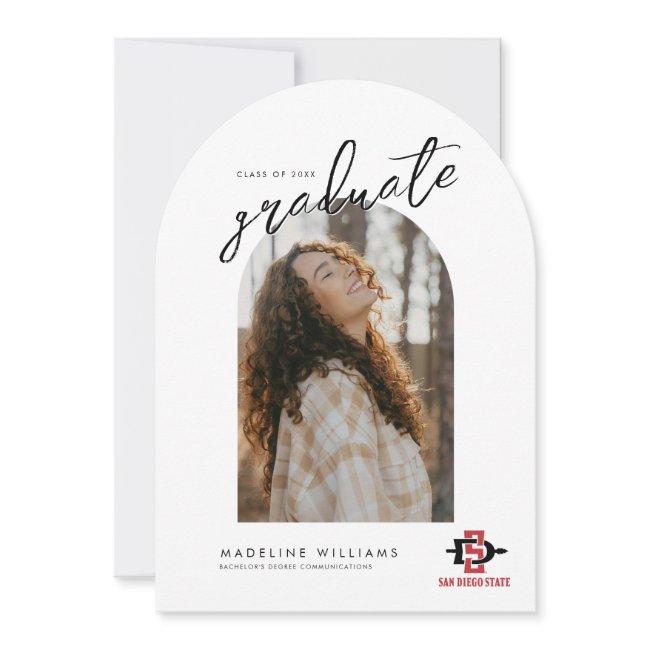 San Diego State University Grad Invitation