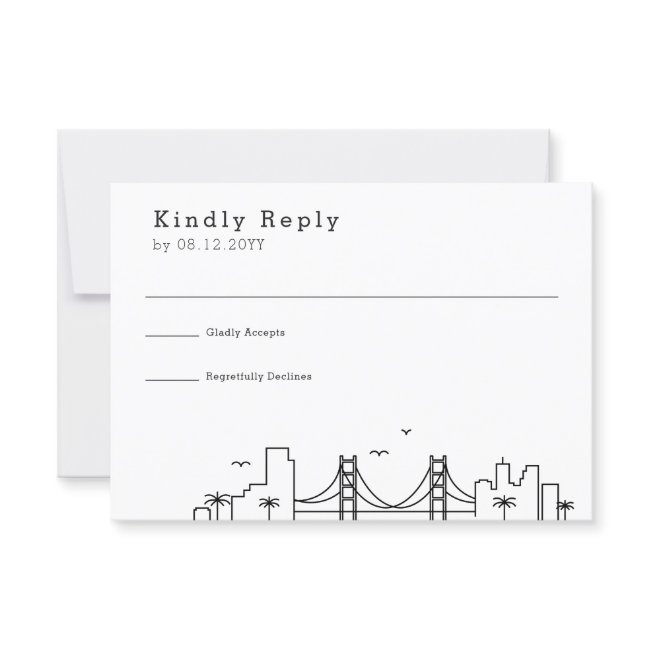 San Francisco Wedding | Skyline Rsvp