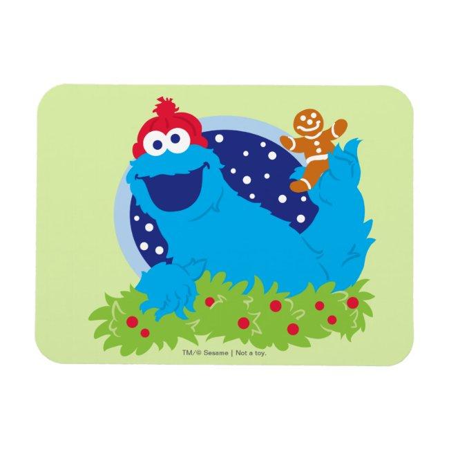 Santa Cookie Monster Magnet