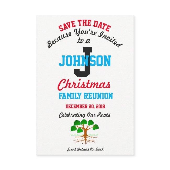 Save The Date Invitation Combo - Family Reunion