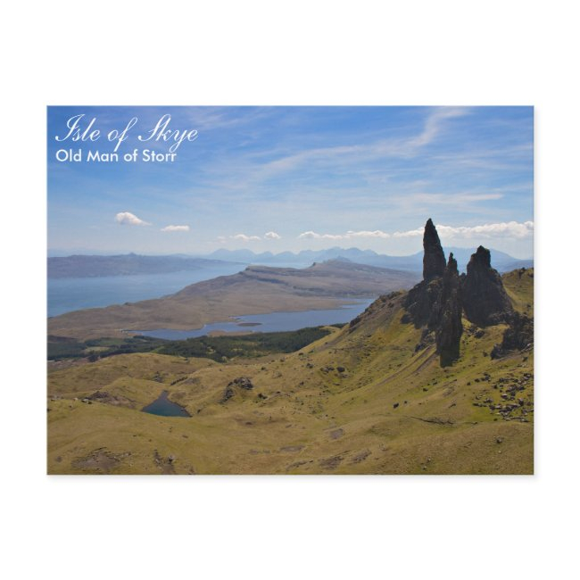 Scotland - Old Man Of Storr Postinvitations