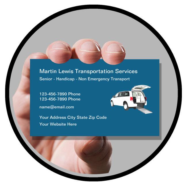 Senior Handicap Non Emergency Transport Business Invitations