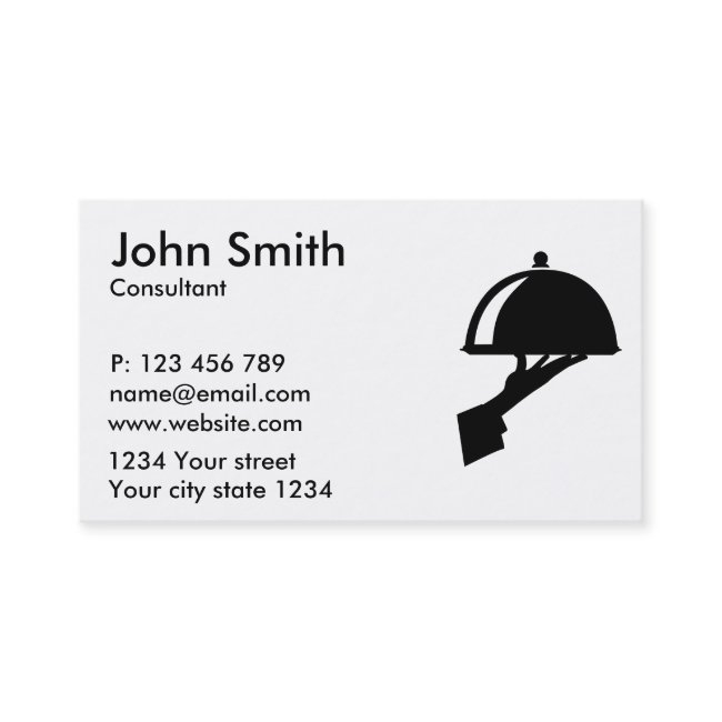 Server Waiter Business Invitations