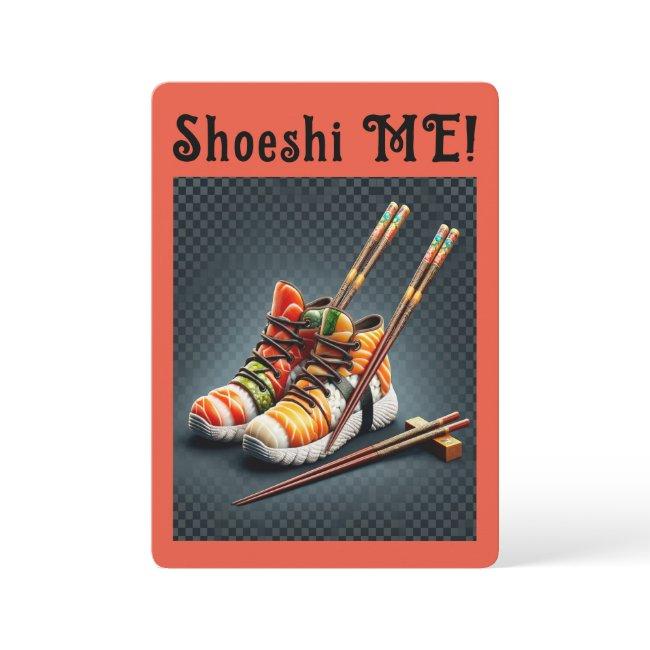 Shoeshi Me - Unique Sushi Sneaker Invitation