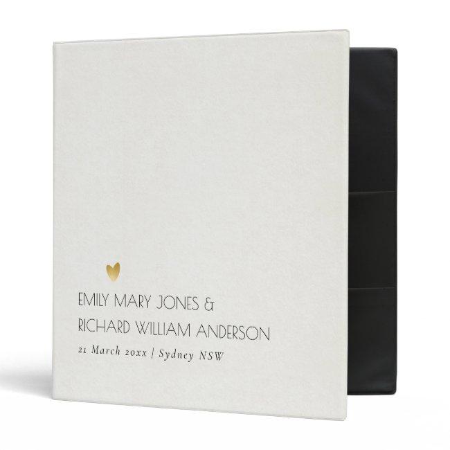 Simple Elegant Kraft Grey Typography Text Only Binder