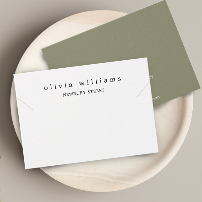 Simple Modern Necklace Bracelet Display Invitations