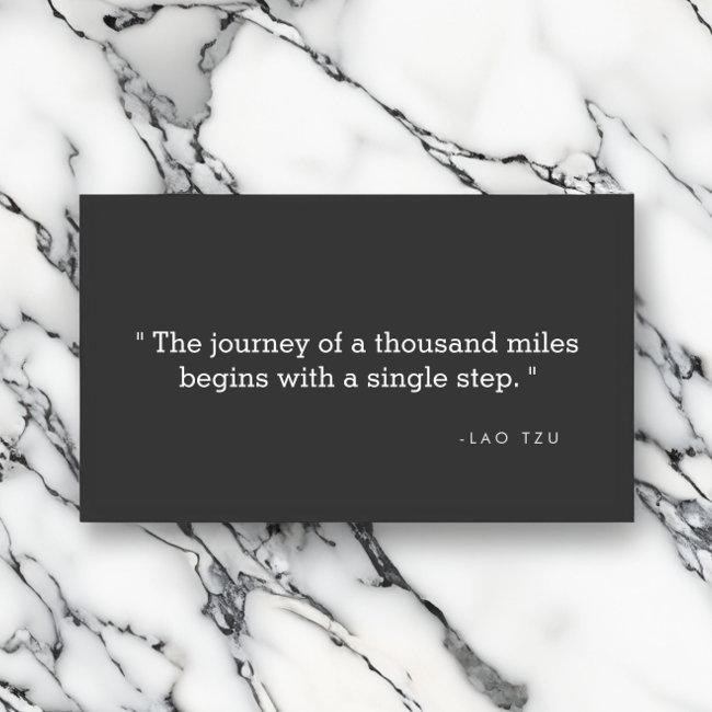 Simple Quote Business Invitations For Authors, Writers Ii