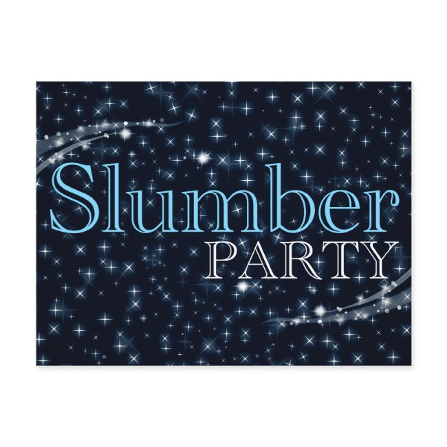 Slumber Party Invitations : Starshine