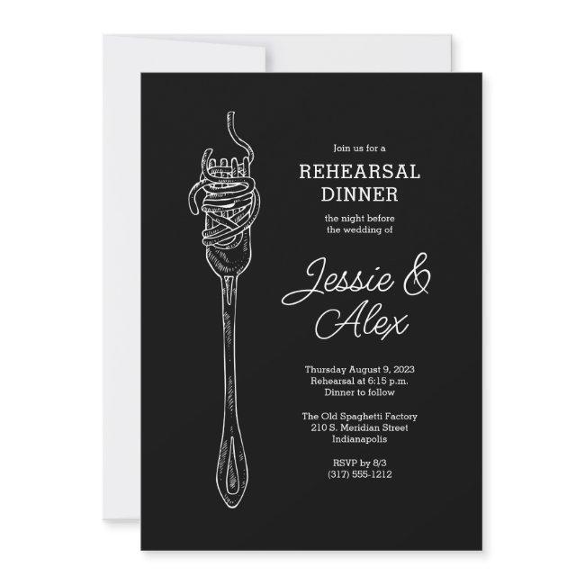 Spaghetti Dinner Invitation