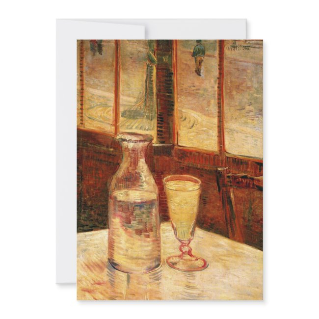 Still Life With Absinthe By Vincent Van Gogh