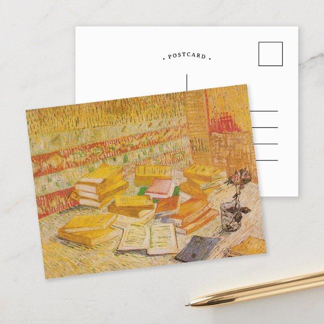 Still Life With French Novels | Vincent Van Gogh Postinvitations
