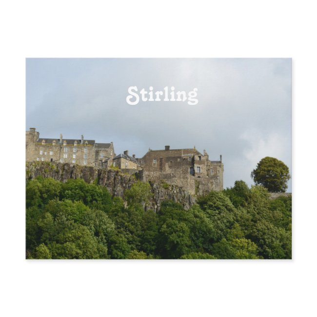 Stirling Castle Scotland Postinvitations