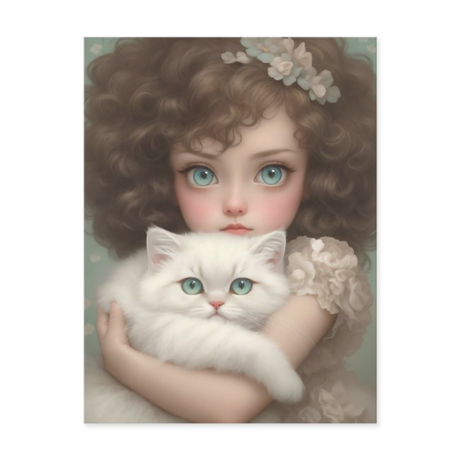 Sweet Love, Cat Lover Postinvitations
